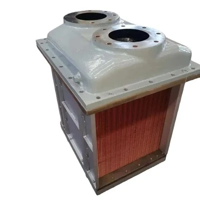 ເຄື່ອງແລກປ່ຽນຄວາມຮ້ອນ Copper Fin Shell Core Marine Aftercooler