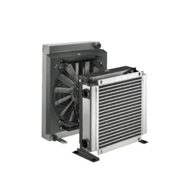ໃໝ່ 100L/MIN Radiator Hydraulic Oil Coolers Air Cooler Plate-Fin Aluminum Hydraulic Oil Cooler